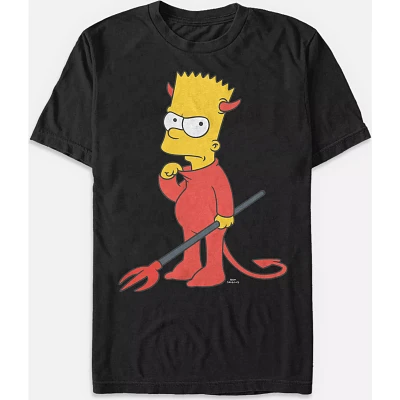 Devil Bart T Shirt - The Simpsons