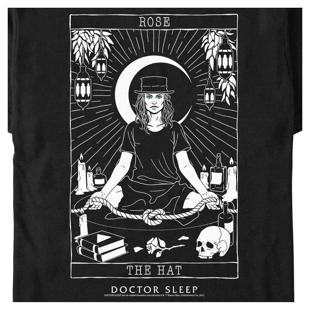 Rose Tarot Card T Shirt - Doctor Sleep