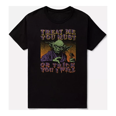 Yoda Trick or Treat T Shirt - Star Wars