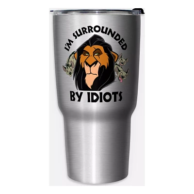 Scar Surrounded By Idiots Travel Tumbler 27 oz. - Lion King