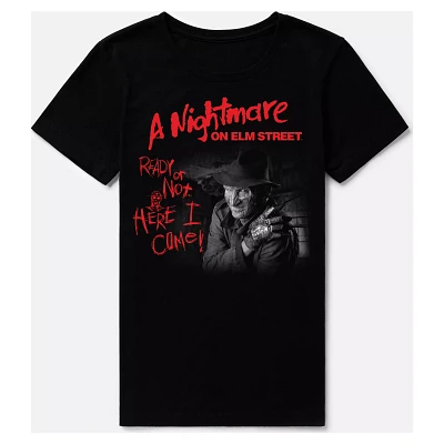 Ready or Not Freddy T Shirt - A Nightmare on Elm Street
