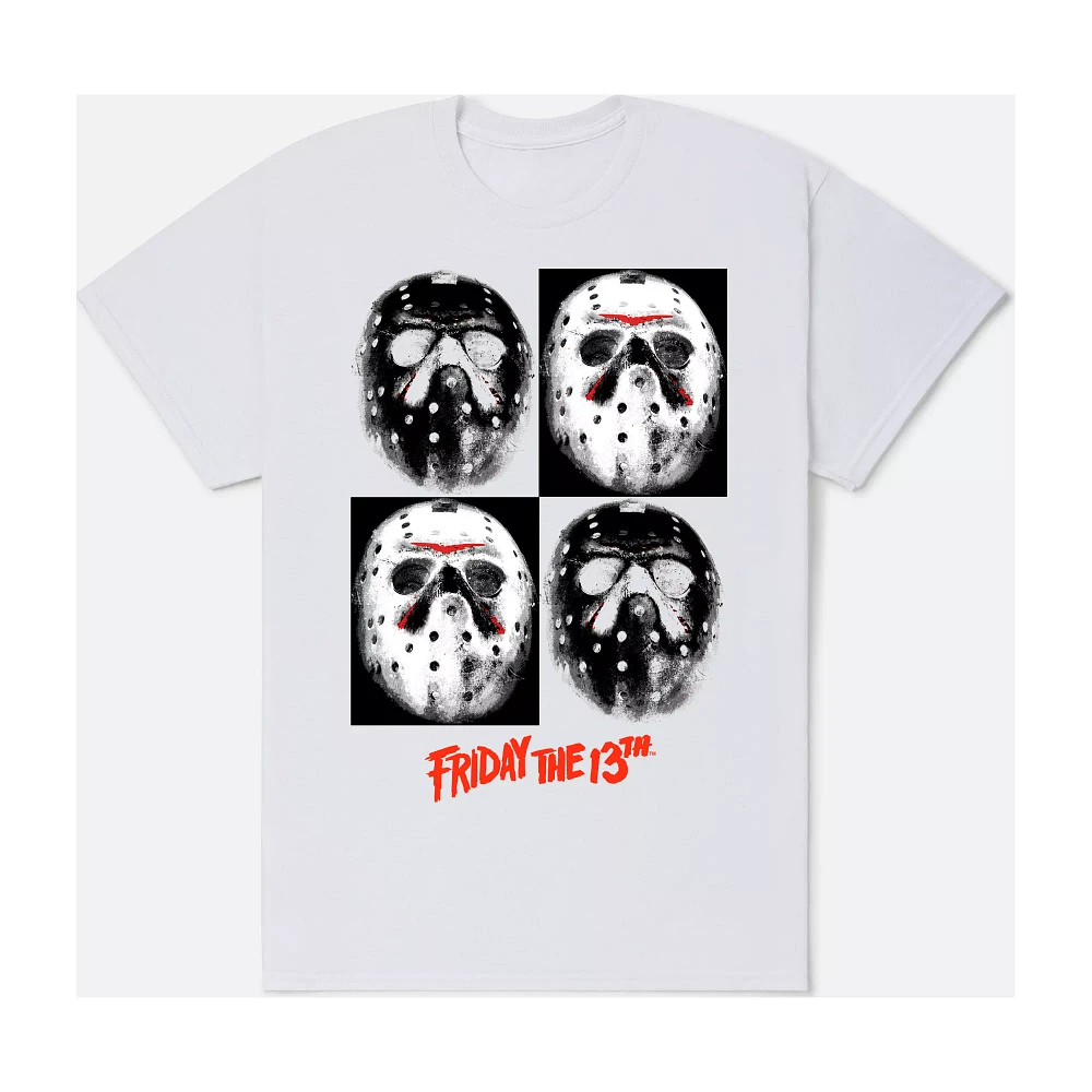 Jason Voorhees Mask Quadrant T Shirt - Friday the 13th
