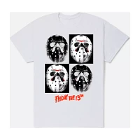 Jason Voorhees Mask Quadrant T Shirt - Friday the 13th