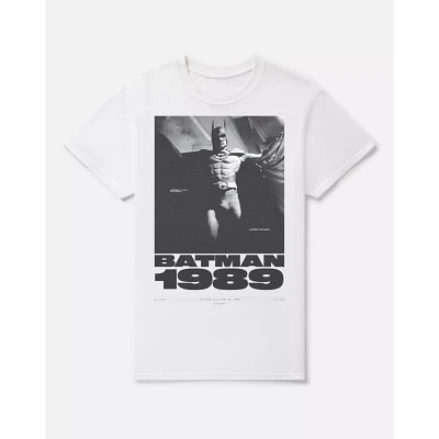 White Batman 1989 T Shirt
