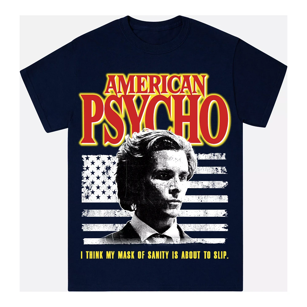 American Psycho Flag T Shirt