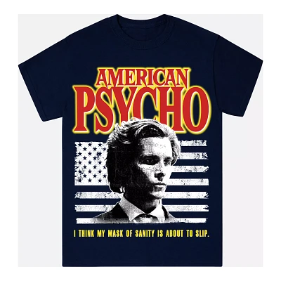 American Psycho Flag T Shirt