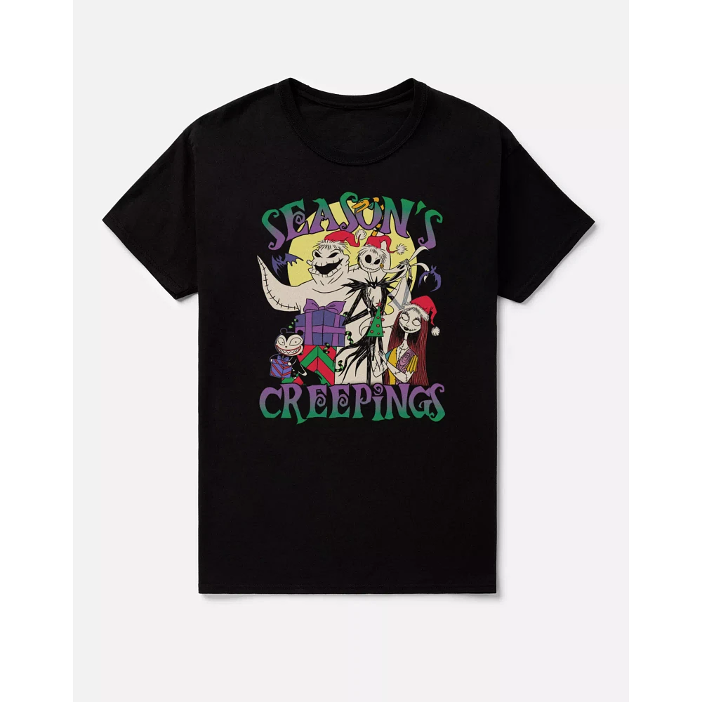 Season's Creepings T Shirt - The Nightmare Before Christmas