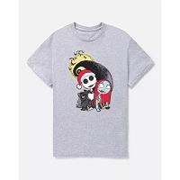Jack Skellington and Sally Christmas T Shirt - The Nightmare Before