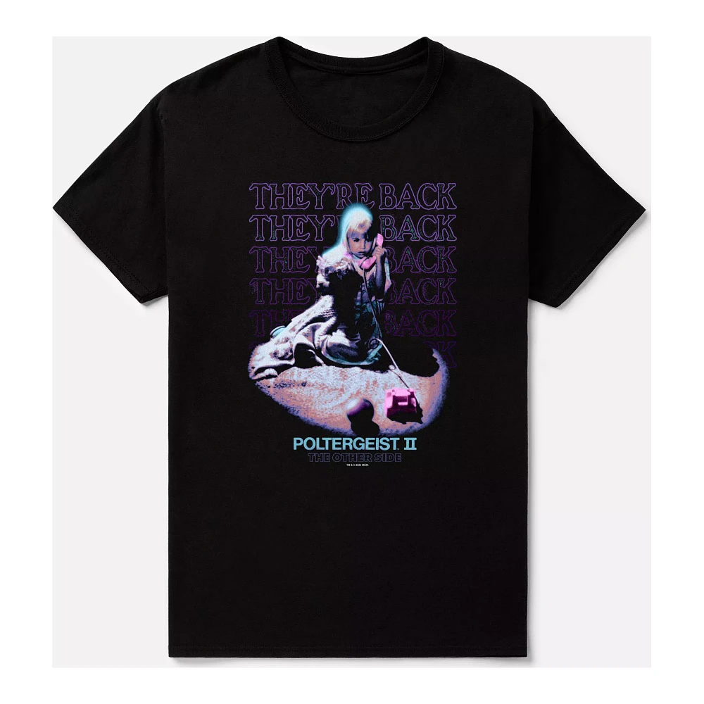 They're Back T Shirt - Poltergeist II