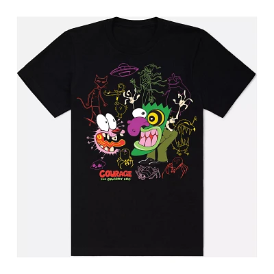 Ooga Booga T Shirt - Courage the Cowardly Dog