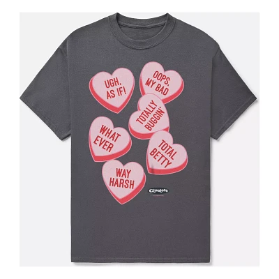 Clueless Candy Heart T Shirt