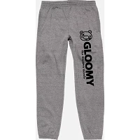 Gloomy Bear Logo Jogger Pants Gray