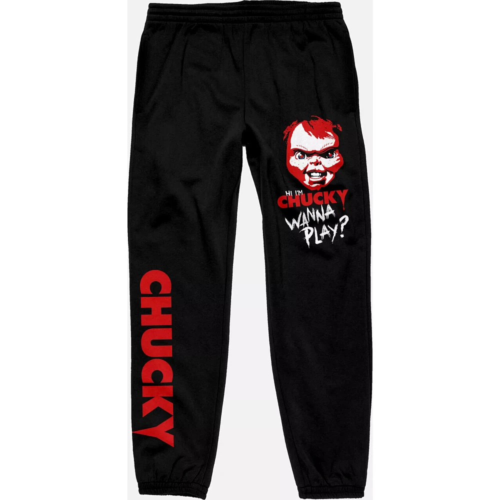Chucky Doll Head Jogger Pants