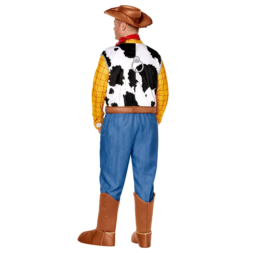 Adult Woody Jumpsuit Costume - Toy Story