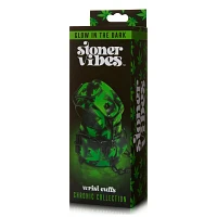 Stoner Vibes Glow in the Dark Wrist Cuffs