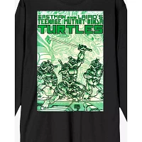 Comic Cover Warriors Long Sleeve T Shirt - Teenage Mutant Ninja Turtles