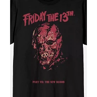 Jason Voorhees Unmasked T Shirt - Friday the 13th