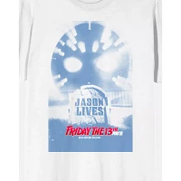 Jason Lives Movie Poster T Shirt - Friday the 13th
