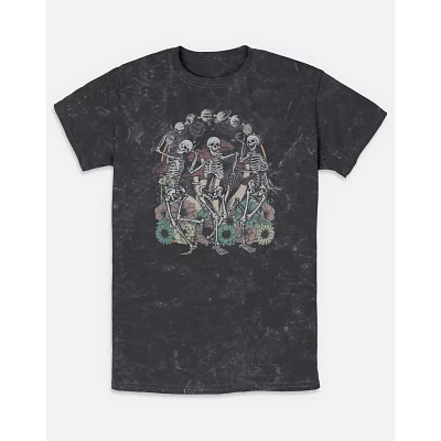 Moon Dance Skeleton T Shirt
