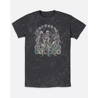 Moon Dance Skeleton T Shirt