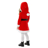 Toddler Santa Hooded Dress Costume