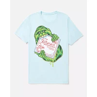 Slimer Pizza T Shirt - Ghostbusters