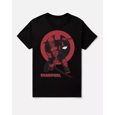 Deadpool Battle Stance T Shirt - Marvel