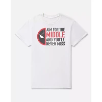 Aim for the Middle T Shirt - Deadpool & Wolverine
