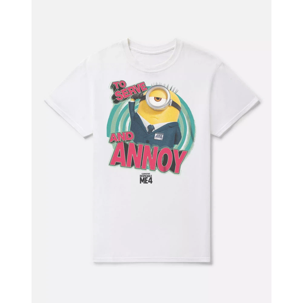 To Serve and Annoy Minion T Shirt - Minions