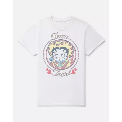 Texas Tears T Shirt - Betty Boop