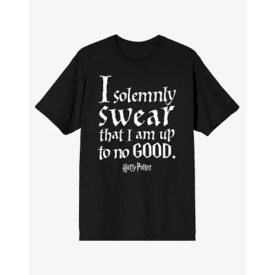I Solemnly Swear that Am Up To No Good T Shirt - Harry Potter