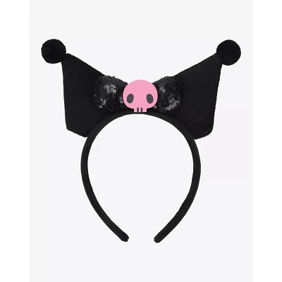 Kuromi Plush Fabric Cosplay Headband