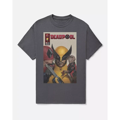Deadpool x Wolverine Kiss T Shirt