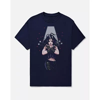 Navy Laura T Shirt - Deadpool & Wolverine