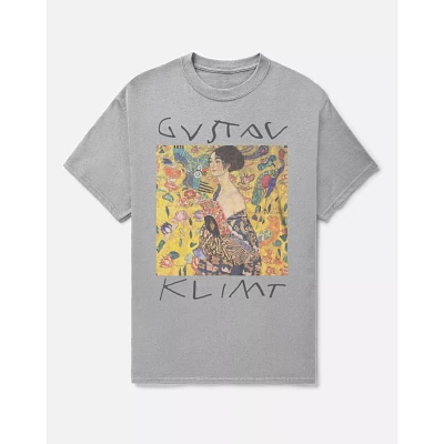 Gustav Klimt Lady with Fan T Shirt