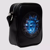 Buckle-Down Rick and Morty Electric Face Crossbody Bag