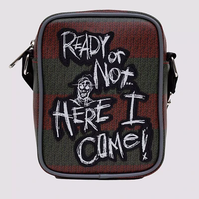 Buckle-Down Freddy Krueger Ready or Not Crossbody Bag - A Nightmare on Elm Street
