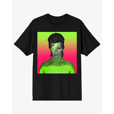 Neon Aladdin Sane T Shirt - David Bowie