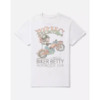 Biker Betty Boop Motorcycle Club T Shirt