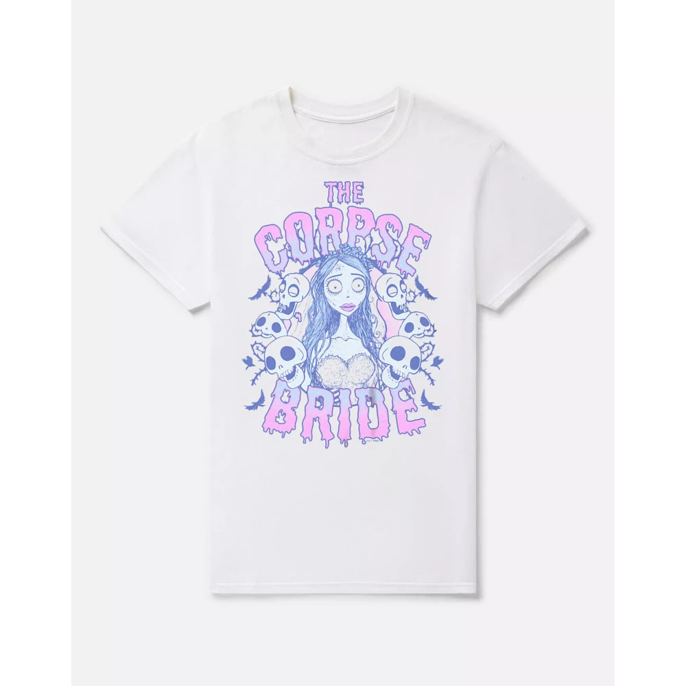 The Corpse Bride Emily Pastel T Shirt