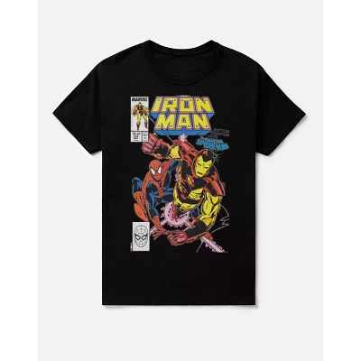 Iron Man and Spider-Man T Shirt - Marvel