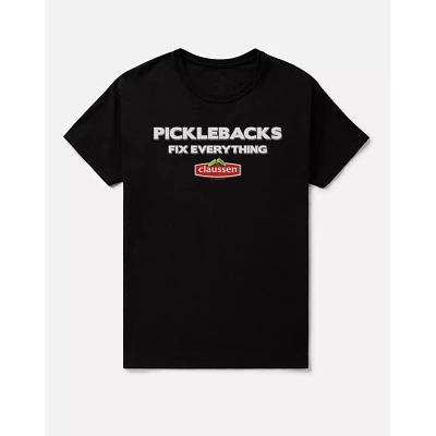 Picklebacks Fix Everything T Shirt - Claussen