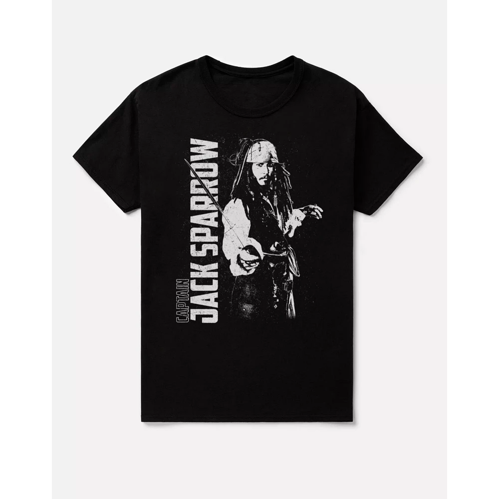 Captain Jack Sparrow T Shirt - Pirates of The Carribean