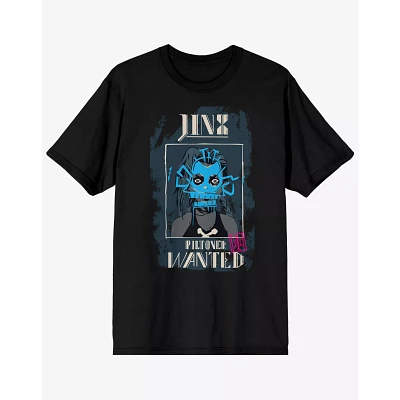 Jinx Wanted T Shirt - Arcane