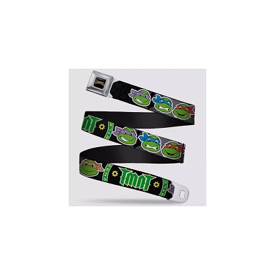 Buckle-Down Teenage Mutant Ninja Turtles Faces Seatbelt Belt