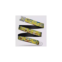 Buckle-Down SpongeBob SquarePants Closeup Seatbelt Belt