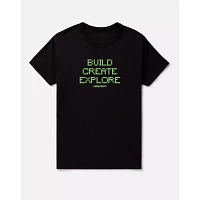 Build Create Explore T Shirt - Minecraft