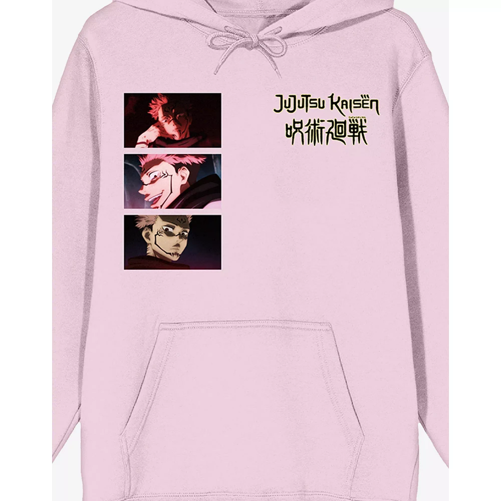 Pink Jujutsu Kaisen Hoodie