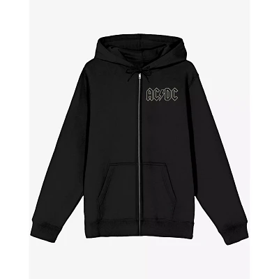 ACDC American Flag Zip Hoodie