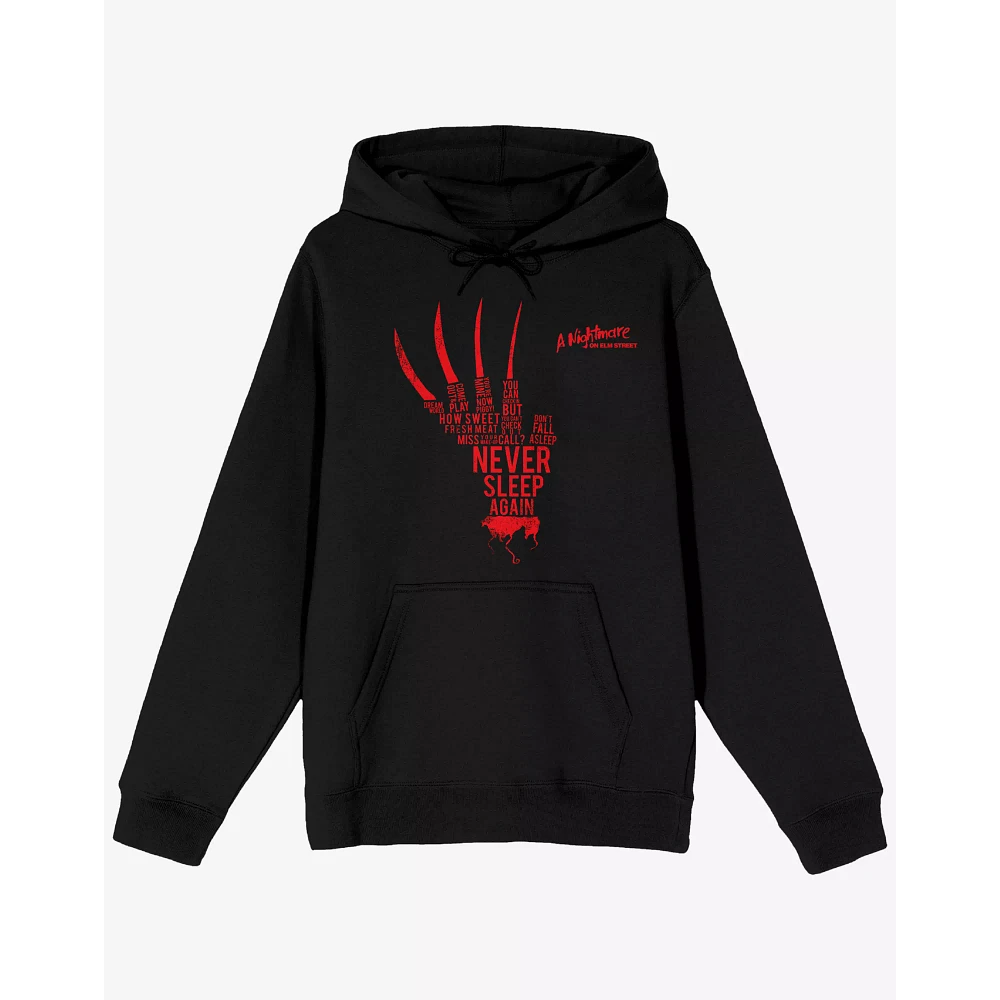 Never Sleep Again Hoodie - A Nightmare on Elm Street